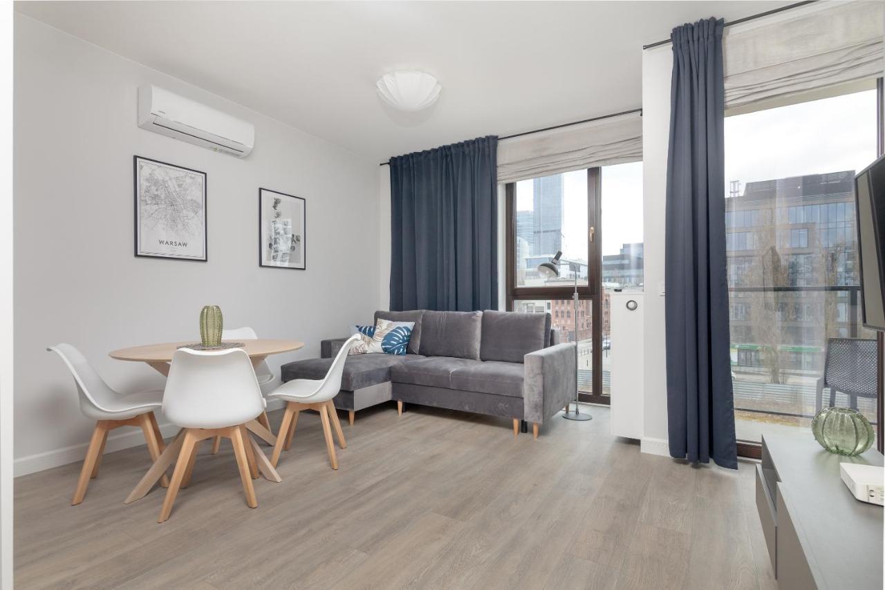 Warsaw Spire Stylish Apartament Eksteriør bilde