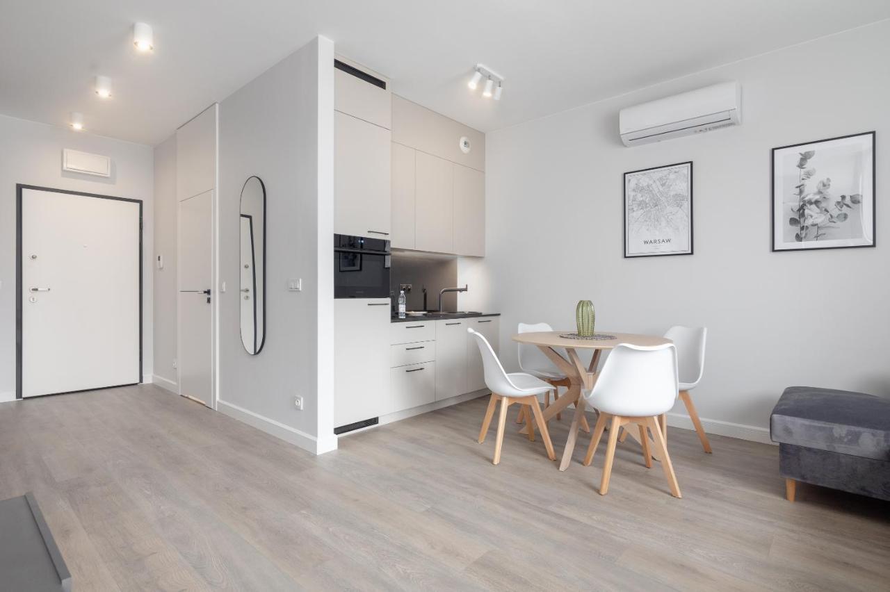 Warsaw Spire Stylish Apartament Eksteriør bilde