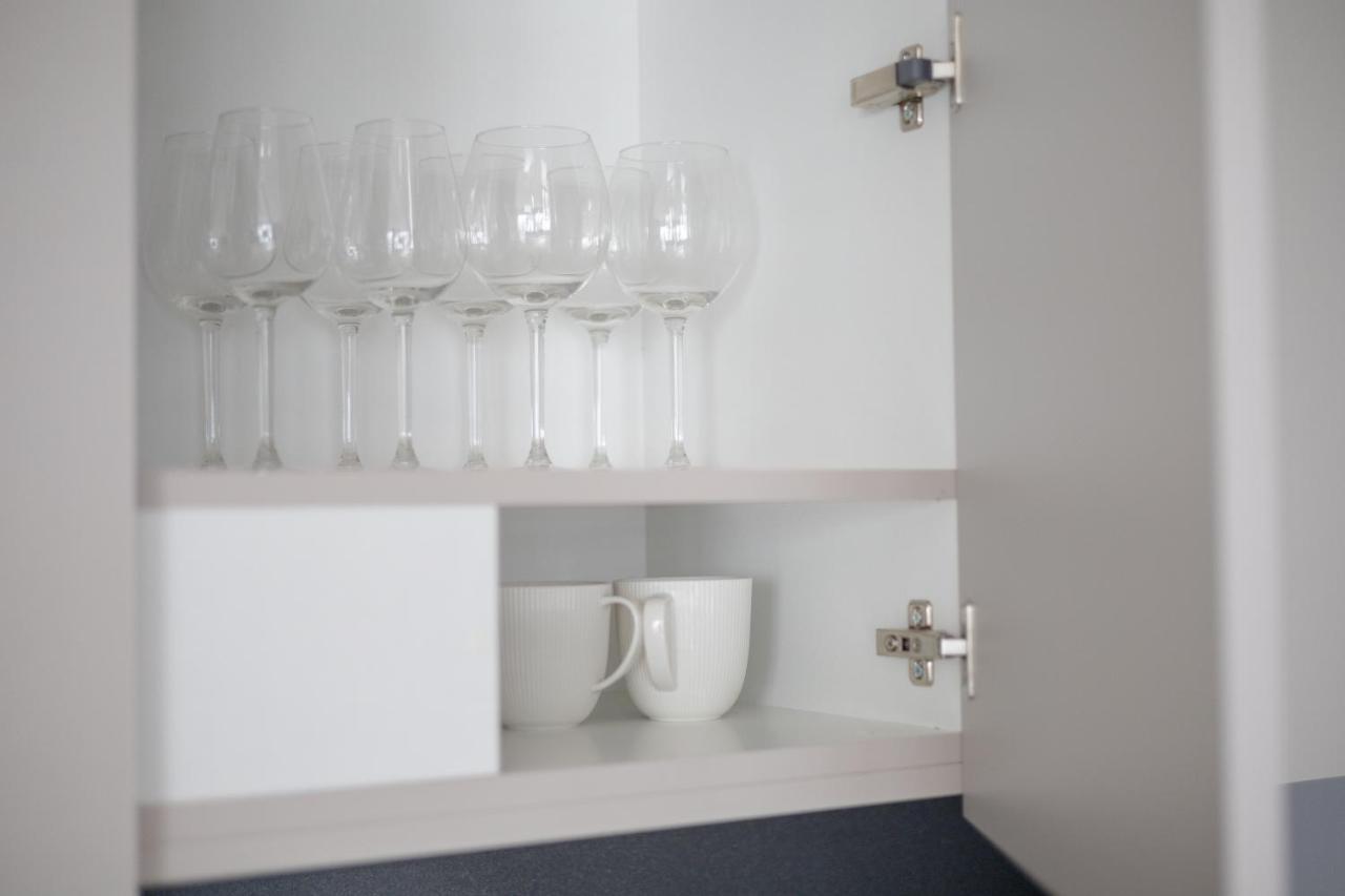 Warsaw Spire Stylish Apartament Eksteriør bilde