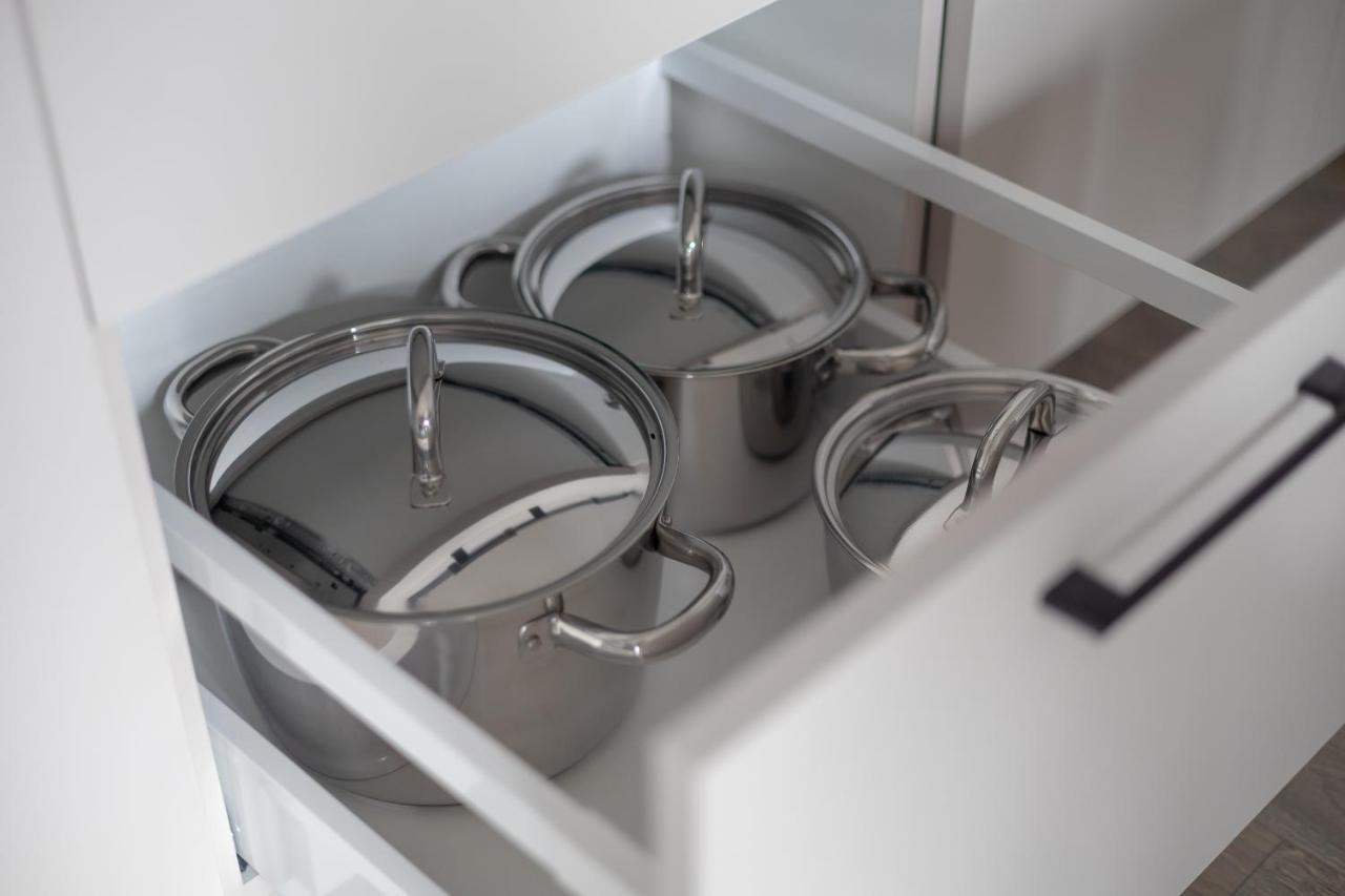 Warsaw Spire Stylish Apartament Eksteriør bilde