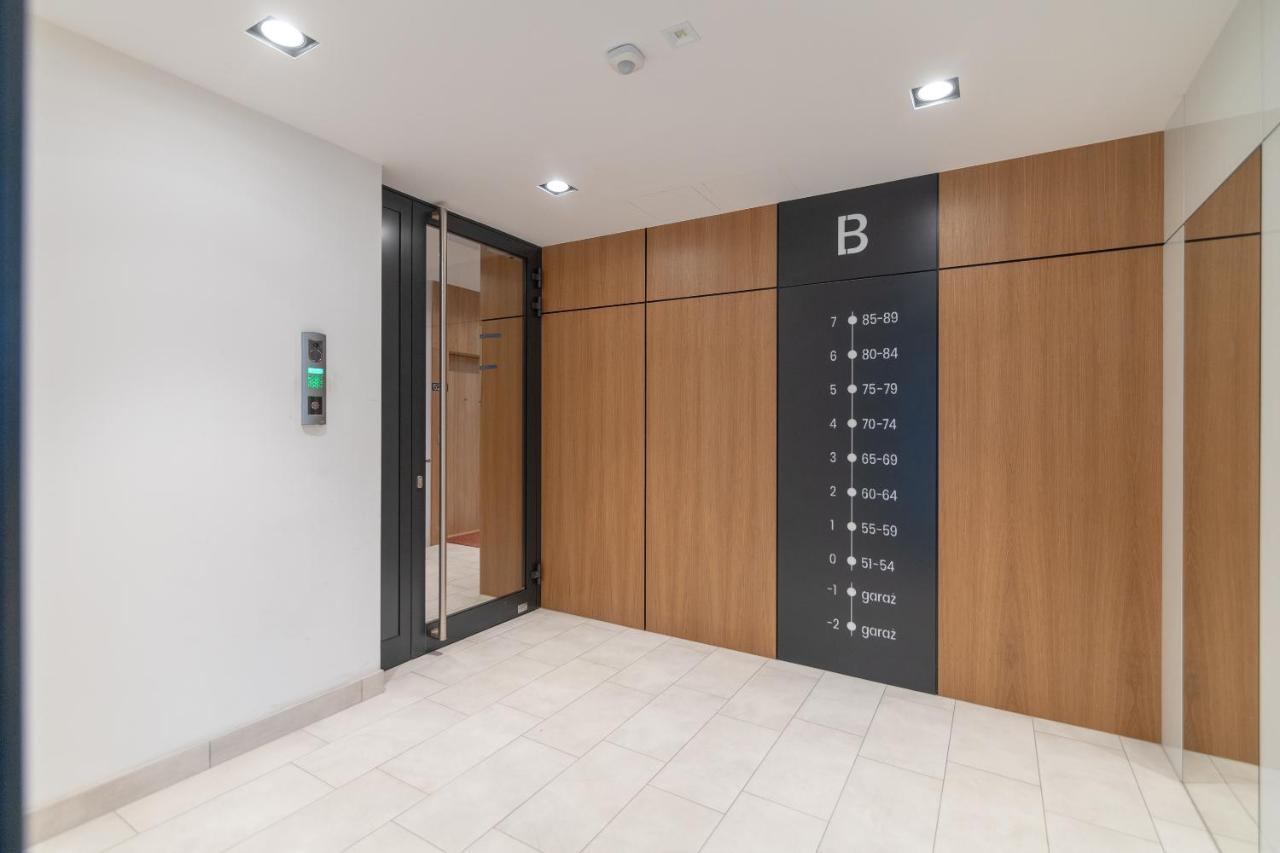 Warsaw Spire Stylish Apartament Eksteriør bilde