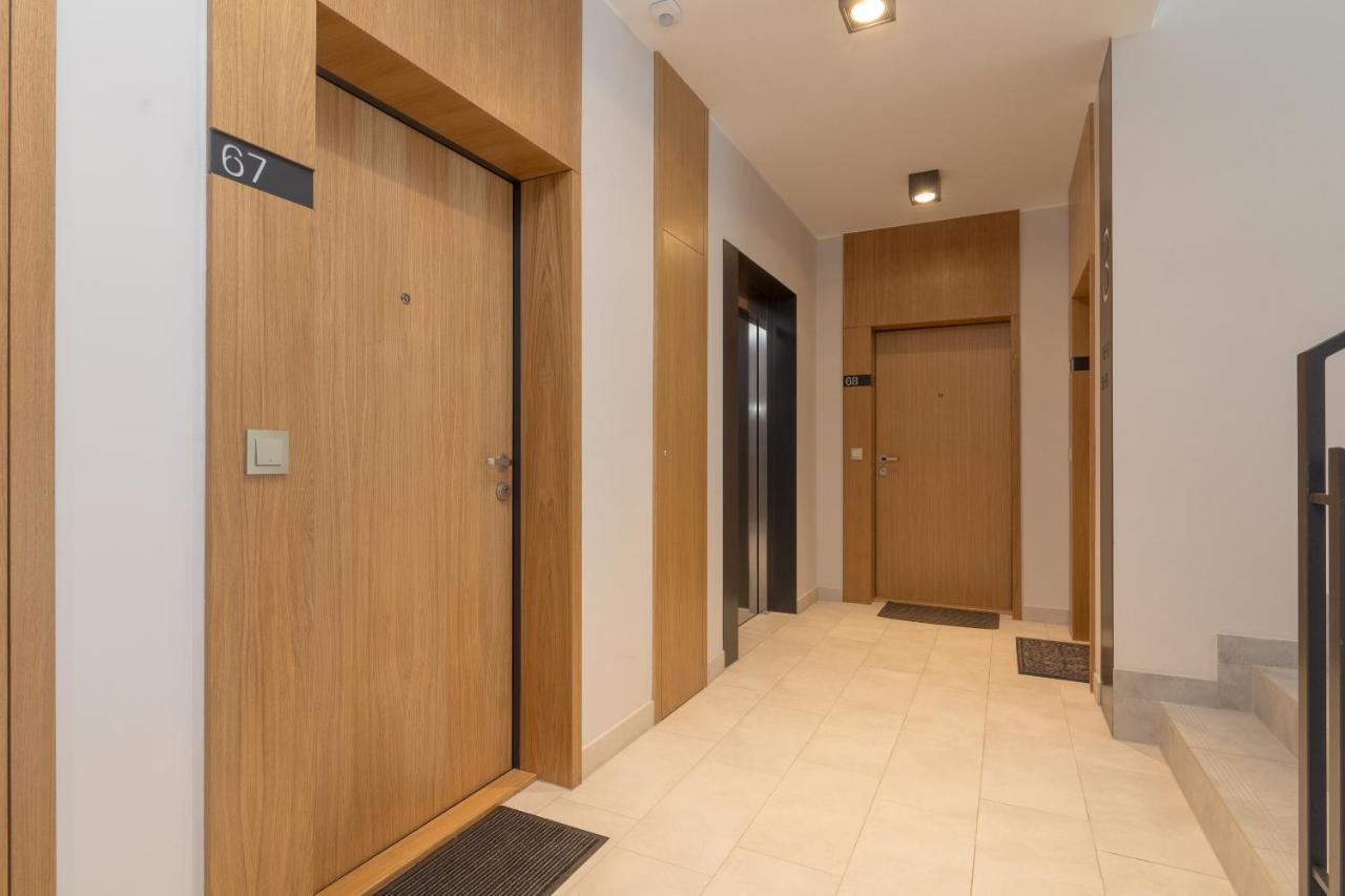 Warsaw Spire Stylish Apartament Eksteriør bilde
