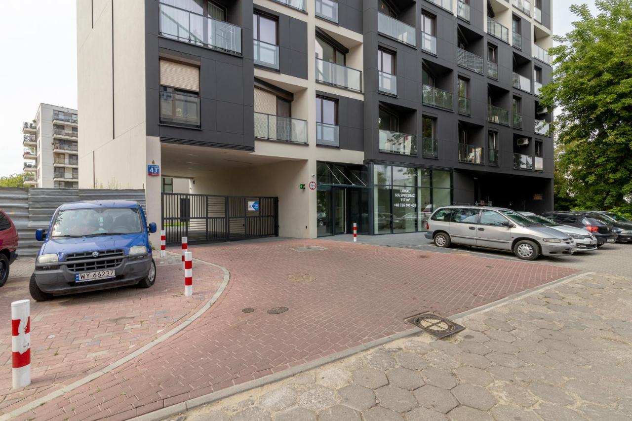 Warsaw Spire Stylish Apartament Eksteriør bilde