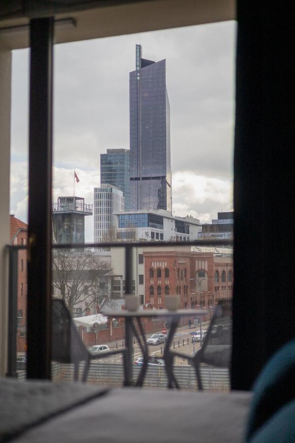 Warsaw Spire Stylish Apartament Eksteriør bilde